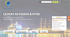 Desktop Screenshot of guadeloupe-portcaraibes.com